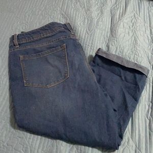 Faded glory crop pants Sz 16